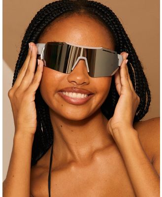Szade Eyewear Girl's Fast Lane Sunglasses in Silver