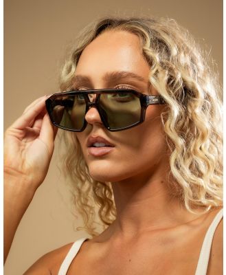 Szade Eyewear Women's Lars Sunglasses in Brown