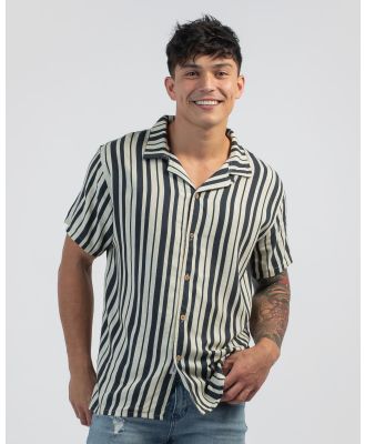 The Critical Slide Society Men's Mainstream Short Sleeve Shirt in Navy