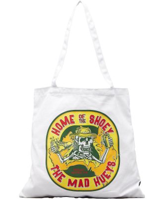 The Mad Hueys Home Of The Shoey Tote Bag in White