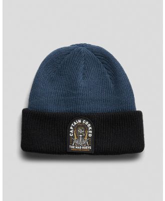 The Mad Hueys Men's Captain Cooked Beanie in Blue
