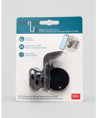 THE PAPERIE Magnetic Car Phone Holder in Black
