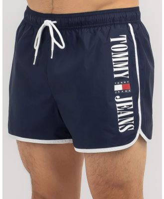 Tommy Hilfiger Men's Runner Beach Shorts in Navy