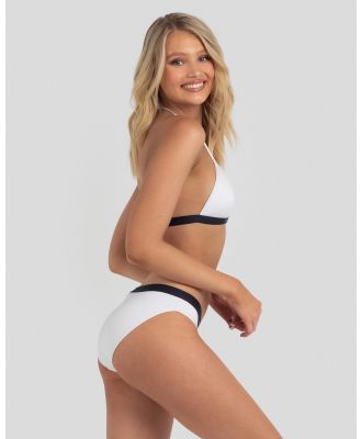 Tommy Hilfiger Women's Core Solid Classic Bikini Bottom in White