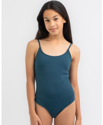 Topanga Girls' Sacha One Piece Swimsuit in Green