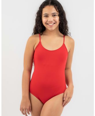 Topanga Girls' Sacha One Piece Swimsuit in Red