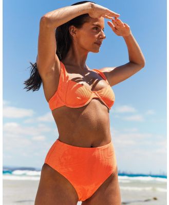 Topanga Women's Claire Underwire Bikini Top in Orange