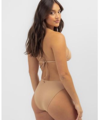 Topanga Women's Coco Classic Bikini Bottom in Brown