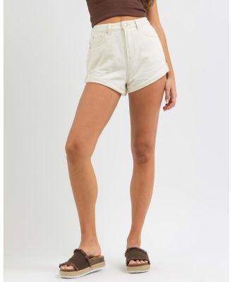 Used Women's Douglas Shorts in Cream