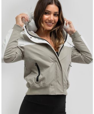 Used Women's Keegan Hooded Jacket in Grey