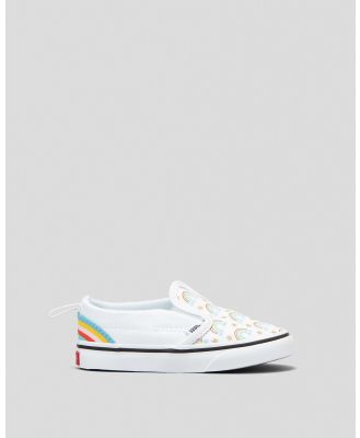 Vans Toddlers' Slip-On Shoes in White