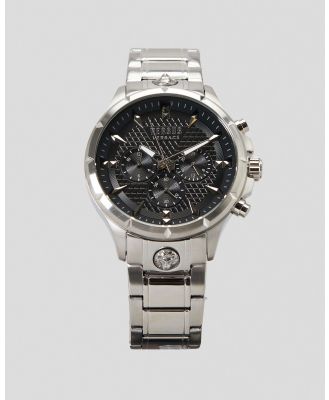Versus Versace Men's Chrono Lion Watch in Silver