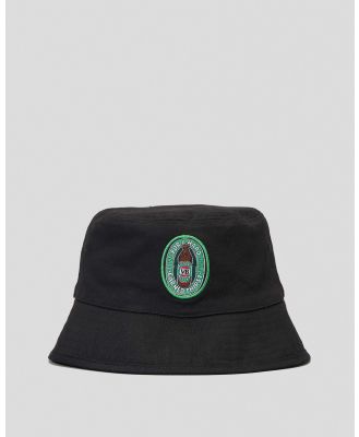 Victor Bravo's Men's Stubby Life Reversible Bucket Hats in Black