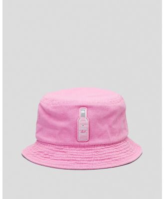 Vodka Cruiser Men's Guava Cotton Bucket Hat in Pink