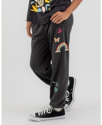 Volcom Girls' Truly Stoked Pants in Black