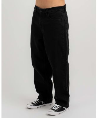 Volcom Men's Billow Tapered Jeans in Black