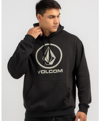 Volcom Men's Boulder Pullover Fleece in Black