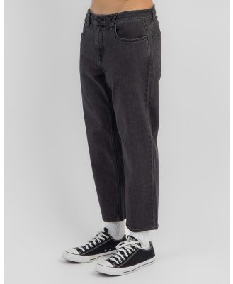 Volcom Men's Modown Tapered Jeans in Black