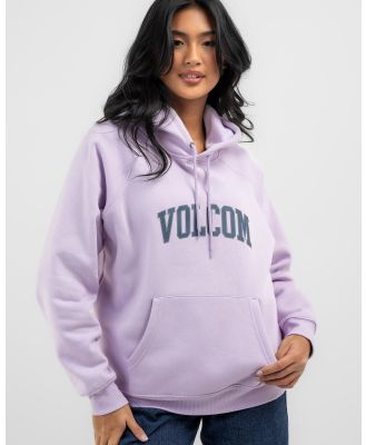 Volcom Women's Get More Ii Hoodie in Purple