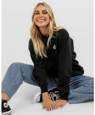 Volcom Women's Get More Ii Sweatshirt in Black