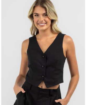 Winnie & Co Women's Esperance Vest Top in Black