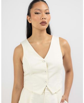 Winnie & Co Women's Esperance Vest Top in White