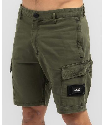 Wndrr Men's Fairfax Cargo Shorts in Green