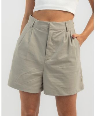 YH & Co Women's Aria Shorts in Natural