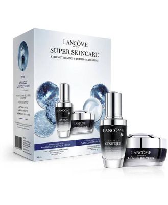 Lancome Advanced Genifique Eye Cream 15ml & Serum 30ml Super Skincare 2 Piece Set