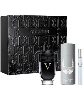 Rabanne Invictus VICTORY EDP Extreme 100ml 3 Piece Gift Set