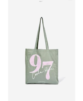 Cotton On Foundation - Foundation Factorie Recycled Tote Bag - Costa rica/shadow