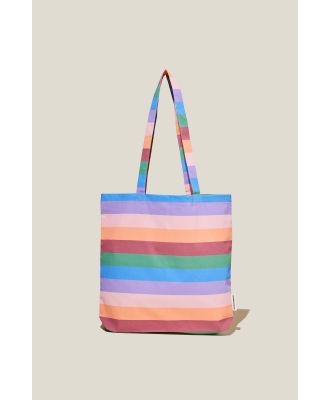 Cotton On Foundation - Foundation Kids Tote Bag - Rainbow stripe