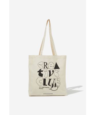 Cotton On Foundation - Foundation Typo Recycled Tote Bag - Creative club