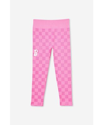 Cotton On Kids - Barbie Imogen Seamfree Legging - Lcn mat barbie/pink gerbera