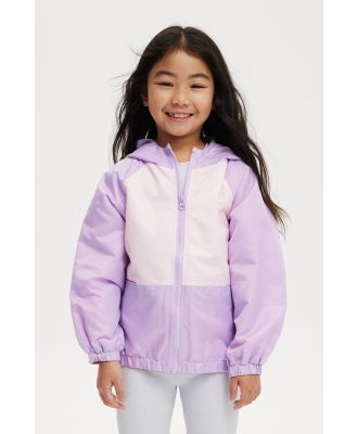 Cotton On Kids - Blair Spray Jacket - Rainbow colour block