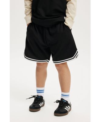 Cotton On Kids - Braxton Basketball Short - Black