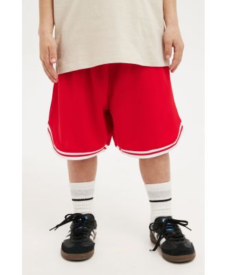 Cotton On Kids - Braxton Basketball Short - Varsity red