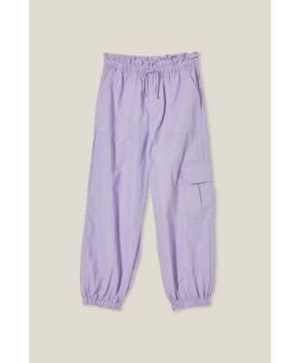 Cotton On Kids - Brittany Parachute Pant - Lilac drop