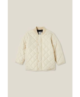 Cotton On Kids - Brody Quilted Jacket - Rainy day