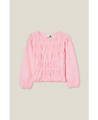 Cotton On Kids - Clover Long Sleeve Top - Blush pink