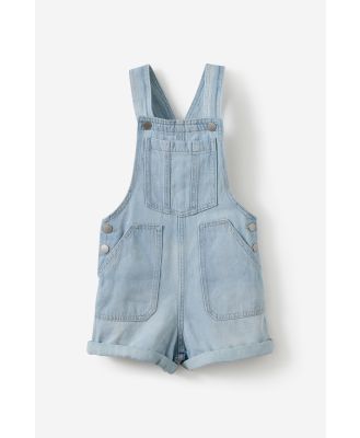 Cotton On Kids - Edith Denim Shortall - Vintage light wash