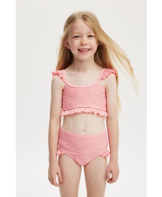 Cotton On Kids - Emily Bikini - Coral fizz/sparkle