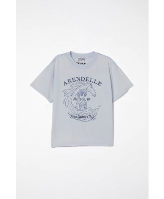 Cotton On Kids - Frozen Drop Shoulder Short Sleeve Tee - Lcn dis frozen arendelle/moring blue