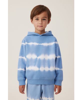 Cotton On Kids - Harlow Fleece Hoodie - Dusty blue/vanilla tie dye