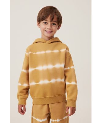 Cotton On Kids - Harlow Fleece Hoodie - Mustard seed/vanilla tie dye