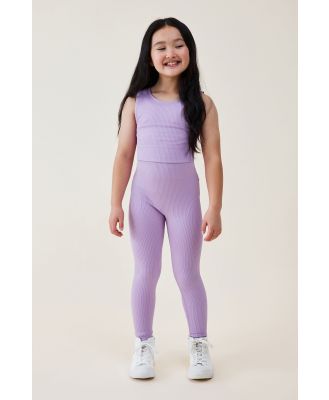 Cotton On Kids - Imogen Seamfree Legging - Lavender dreams