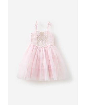 Cotton On Kids - Isabella Dress Up Dress - Ballerina pink/sparkle