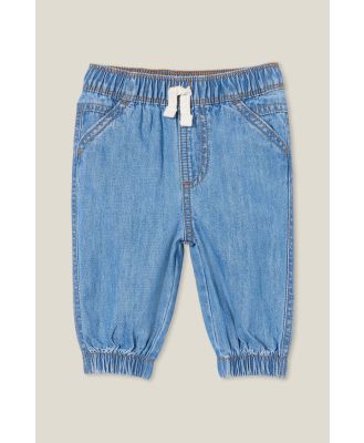 Cotton On Kids - Jace Relaxed Pant - Airlie light blue wash