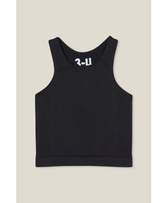 Cotton On Kids - Kali Seamfree Tank - Black