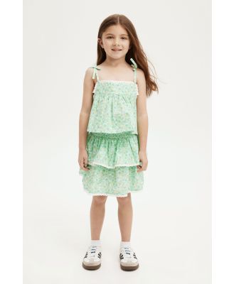 Cotton On Kids - Kennedy Sleeveless Top - Vanilla/betsy floral